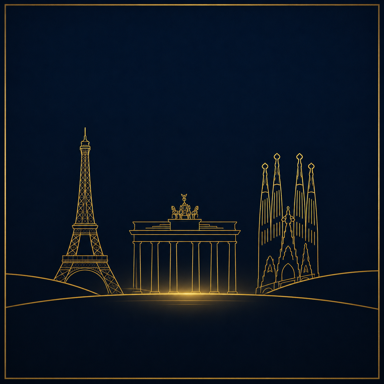 Europe skyline